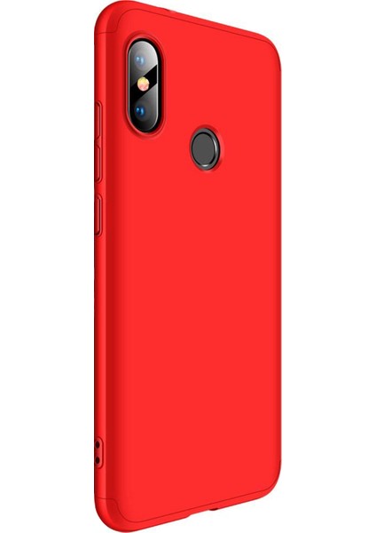 Xiaomi Mi A2 Lite Kılıf Double Dip 360 Protective