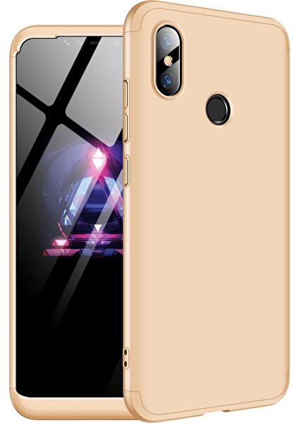 Xiaomi Mi 8 SE Kılıf Double Dip 360 Protective