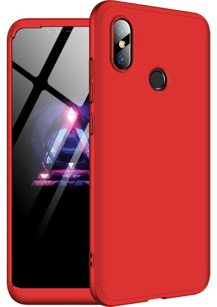 Xiaomi Mi 8 Kılıf Double Dip 360 Protective