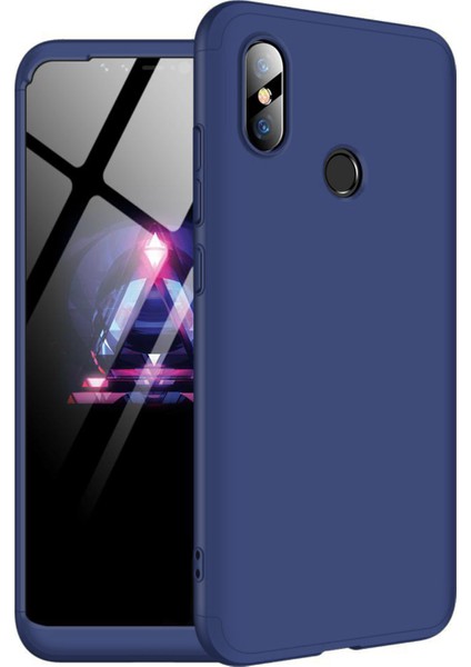 Xiaomi Mi 8 Kılıf Double Dip 360 Protective