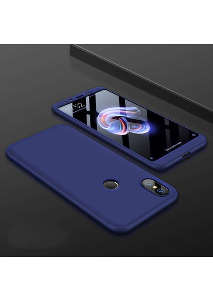 Xiaomi Mi 8 Kılıf Double Dip 360 Protective