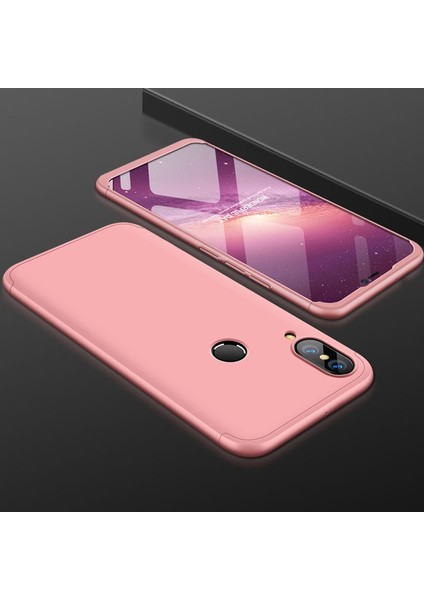 Huawei P20 Lite Kılıf Double Dip 360 Protective