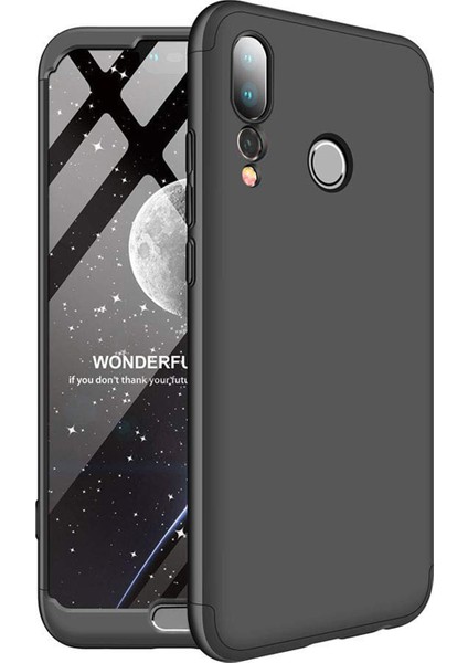 Huawei P20 Pro Kılıf Double Dip 360 Protective