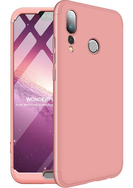 Huawei P20 Pro Kılıf Double Dip 360 Protective