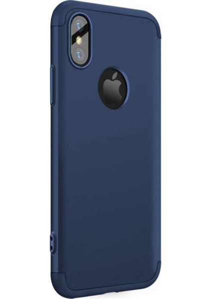 Apple iPhone XS Kılıf Double Dip 360 Protective