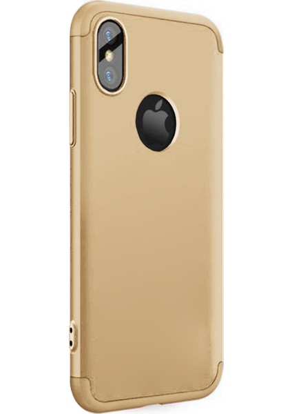 Apple iPhone X Kılıf Double Dip 360 Protective