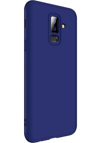 Samsung Galaxy J8 Kılıf Double Dip 360 Protective