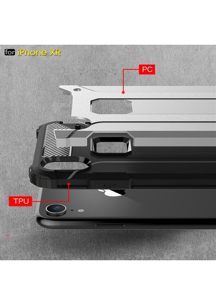 Apple iPhone XR (6.1'') Kılıf Rugged Armor