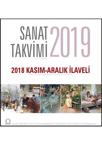 2019 Masa Takvimi