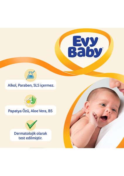 Evy Baby Islak Havlu Soft 60 Yaprak