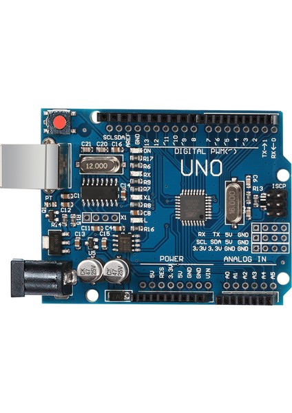 Uno R3 Klon (Smd) + 40 Pin Header + Usb Kablo