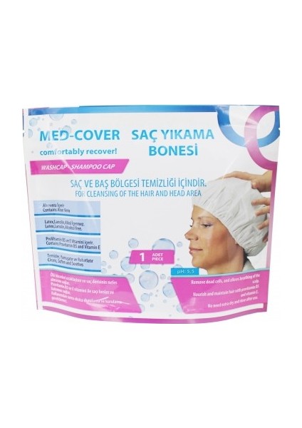 Medcover Saç Yıkama Bonesi 1 Adet