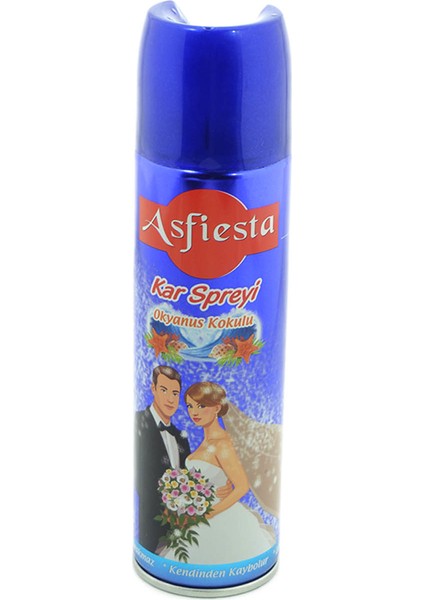 Yılbaşı Leke Bırakmayan Eriyen Kar Spreyi 250ml