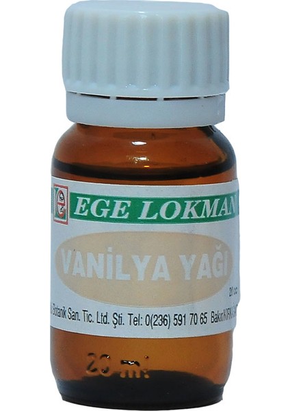 Ege Lokman Vanilya Yağı 20 cc