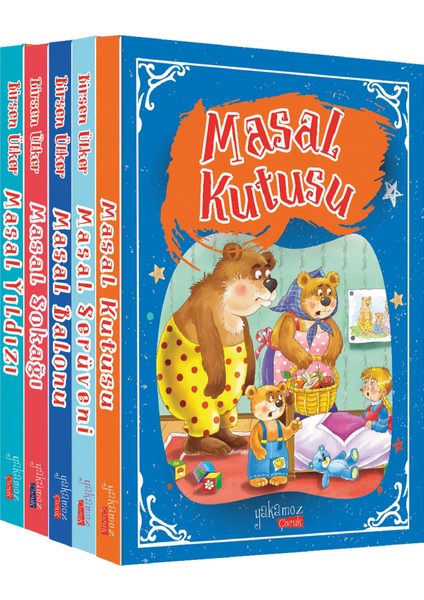 Masallarla Değerler Serisi (5 Kitap Takım) - Birsen Ülker