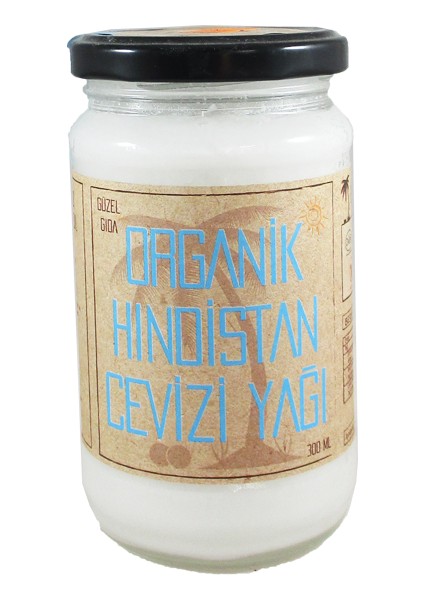 Güzel Gıda Organik Hindistan Cevizi Yağı 300 ml