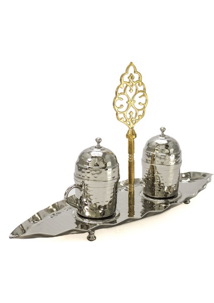 Bakır İkili Fincan