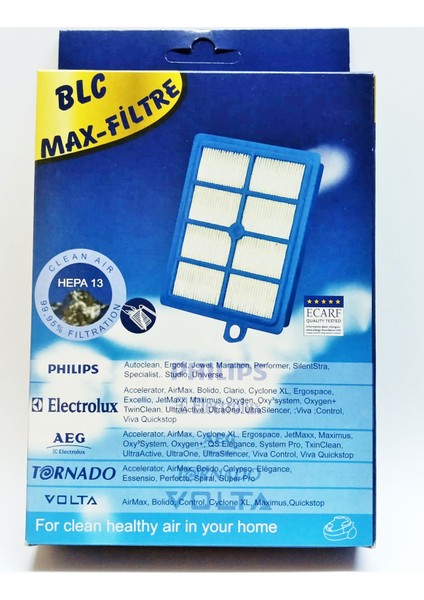 Aeg Hepa 13 Yıkanabilir Filtre
