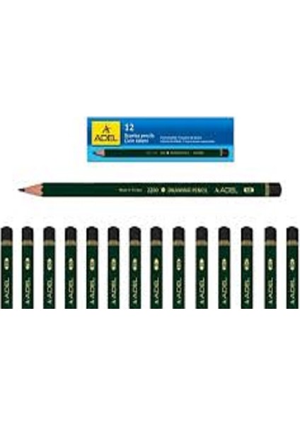 Dereceli Kurşun Kalem 2200 3-B 12 Li (12 Adet) 2102200035000