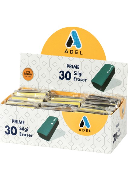 Prime Silgi Klasik Renk 30 Lu Yl 2270000001 (1 Paket 30 Adet)