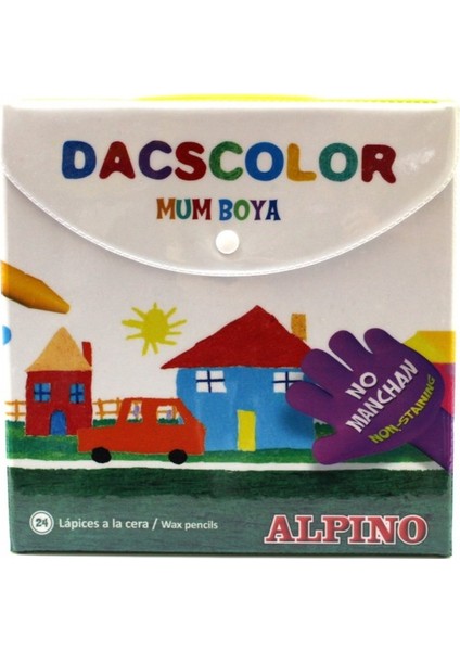 Maxidacs 15 Renk Mum Boya Dx-050216