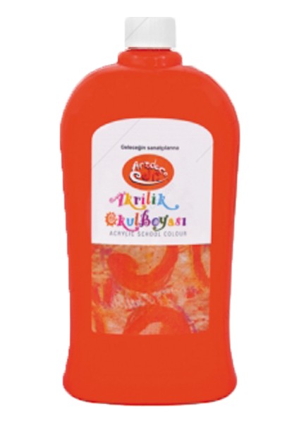 Akrilik Boya 1000 Gr Kırmızı Y-120M-1605