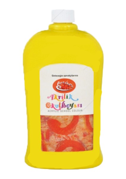 Akrilik Boya 1000 Gr Sarı Y-120M-1601