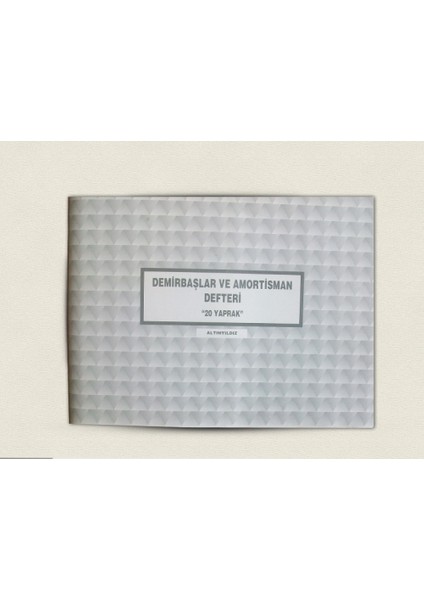 Amortisman Defteri 10 Yaprak Cem188