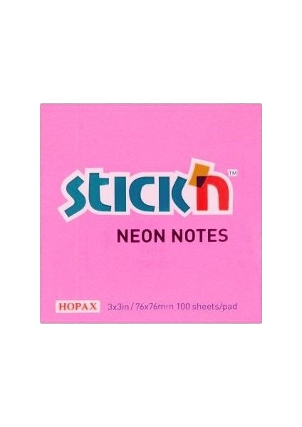 Hopax Not Kağıdı Pempe 76X51 Mm 100 Yaprak 21145