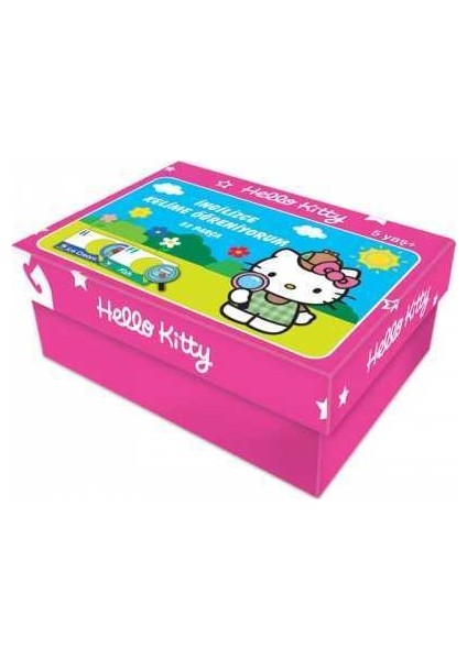 Gordion Hello Kitty Kelime Öğretici Yap Boz 52 Parça Puzzle 40623