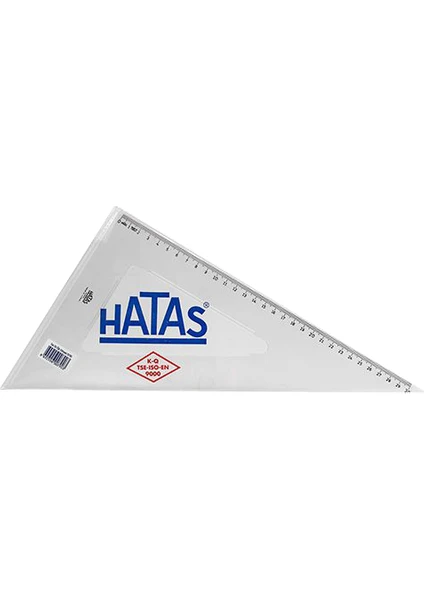 Hatas Gönye Ögrenci Tipi 32 Cm 60 Derece 0790