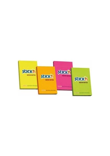Hopax Stickn Yapışkanlı Not Kağıdı 76X76 Mm Fancy-4 Seri 30 Yaprak 4-2173000-5001
