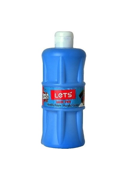 Lets L-5306 Akrilik Boya Mavi 500 Ml.