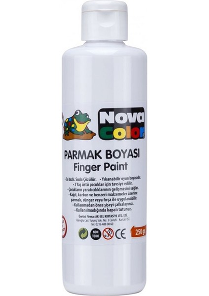 Color Nc-446 Parmak Boyası 250 Gr Beyaz