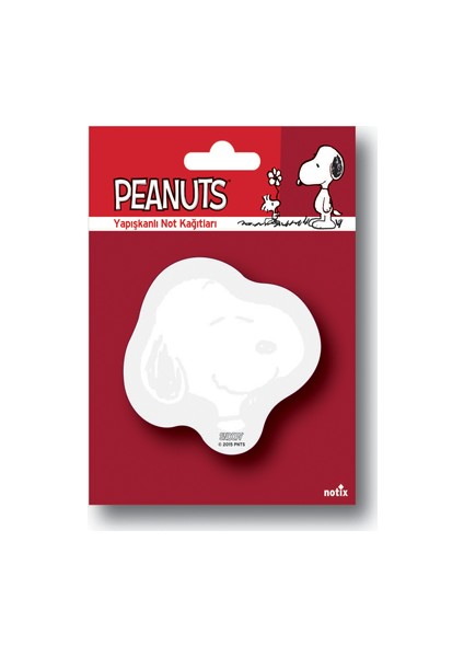Snoopy Şekilli Not Kağıdı 50 Yaprak