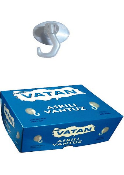 Vt401 Vantuz Küçük Boy 200 Lü (1 Paket 200 Adet)