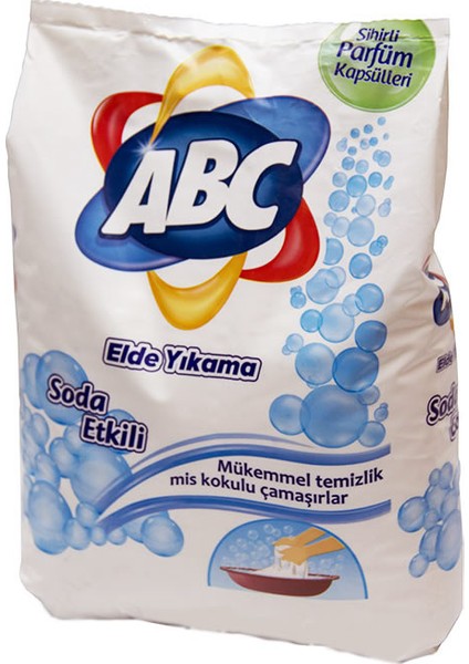 Elde Yıkama Toz Deterjan Soda Etkili 600 gr