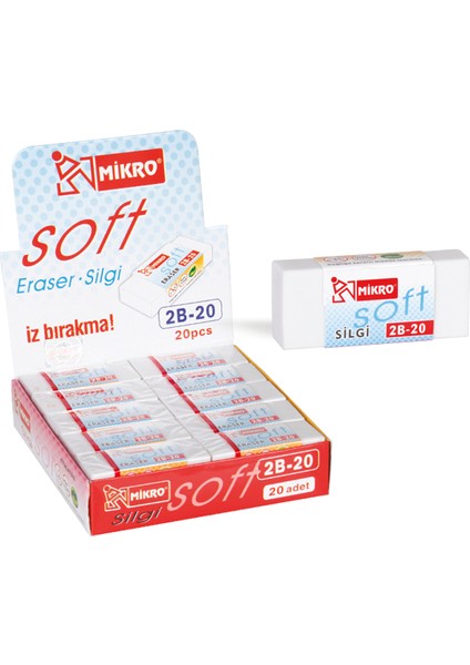 Silgi 2B-20 20 Li (1 Paket 20 Adet)