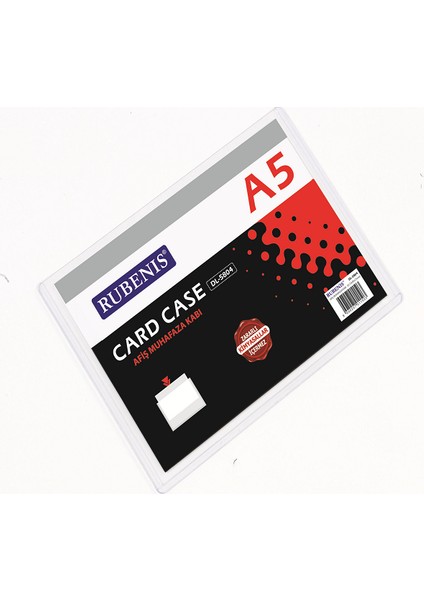A-5 Afiş Muhafaza Kabı 25 Li Dl-5804 (1 Paket 25 Adet)