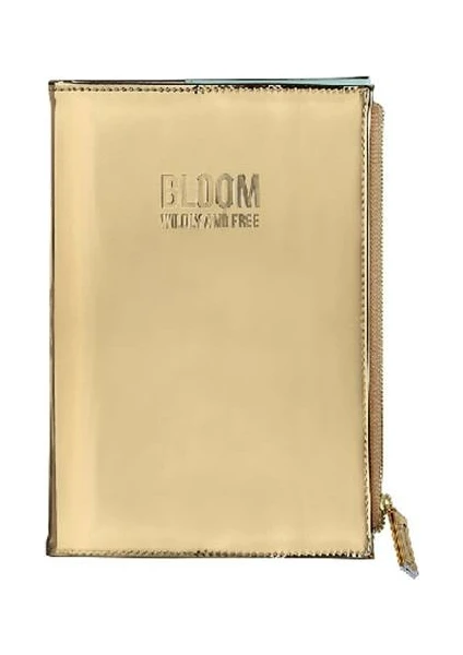 Fermuarlı Defter Gold Sa08029 Spyrus-Sa080290