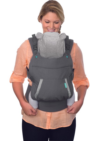 Kapüşonlu Ergonomik Kanguru