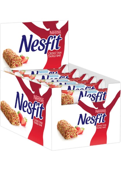 Nesfit Bar Çilekli 16 X 23.5 gr