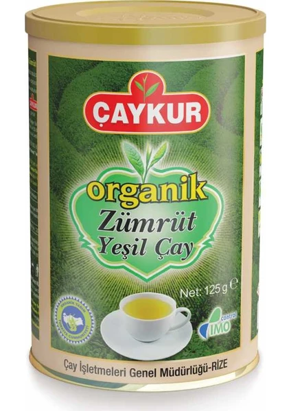 Organik Zümrüt Yeşil Çay 125gr