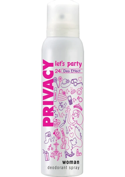 Let's Party Kadın Deodorant 150 Ml