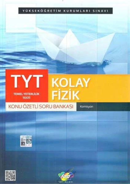 FDD Yayınları Kolay Fizik Konu Özetli Soru Bankası