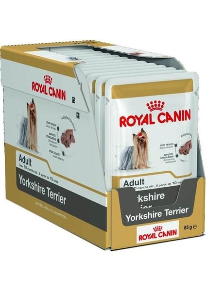 Adult Yorkshire Terrier Konserve Köpek Maması 12 x 85 Gr ( 204001020 )