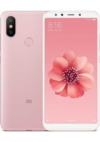 Mi A2 64 GB (İthalatçı Garantili) Pembe