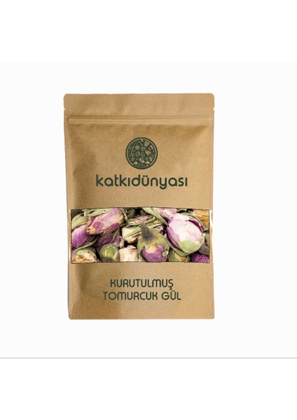 Katkı Dünyası Kurutulmuş Tomurcuk Gül 500 gr