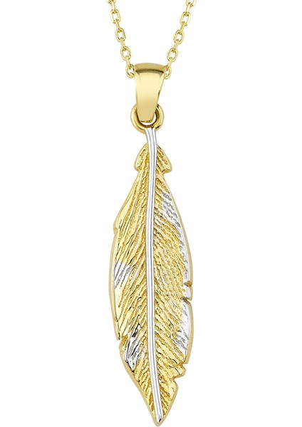 AltınSepeti Altın Tüy Kolye AS1378KL