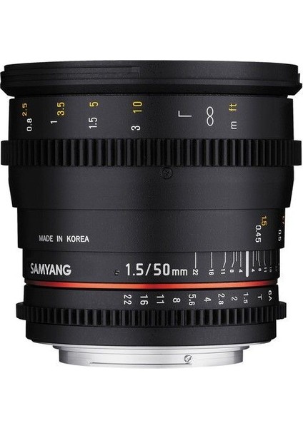 50Mm T1.5 As Umc Vdslr Lens Sony Uyumlu